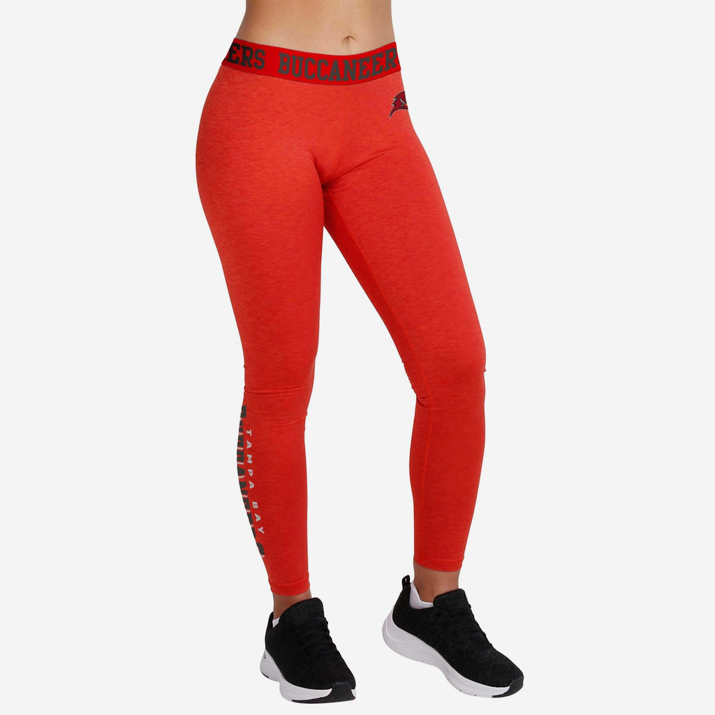 Tampa Bay Buccaneers Womens Team Color Static Legging FOCO S - FOCO.com