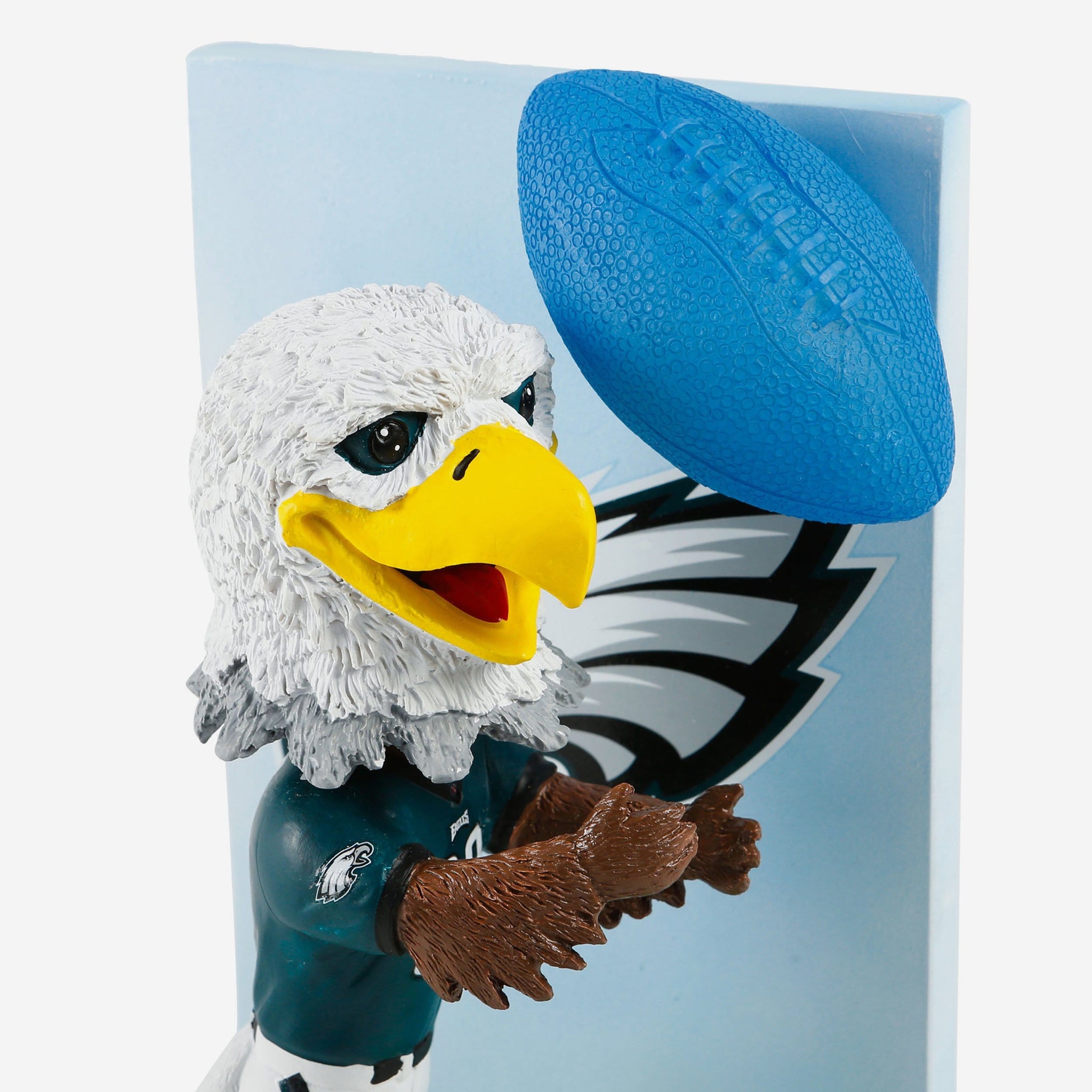 Philadelphia Eagles Teal & White Mascot Graphic Sweatshirt (XXL