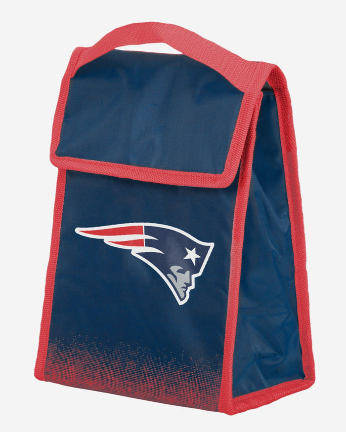 New England Patriots Gradient Velcro Lunch Bag FOCO - FOCO.com