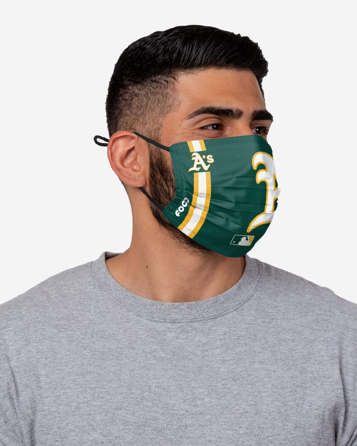 Oakland Athletics On-Field Adjustable Green Face Cover FOCO - FOCO.com