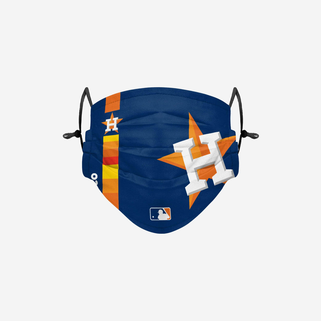 Houston Astros On-Field Adjustable Navy Face Cover FOCO - FOCO.com