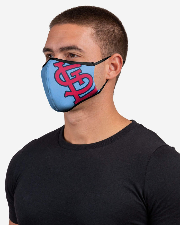 St Louis Cardinals On-Field Adjustable Blue Sport Face Cover FOCO - FOCO.com