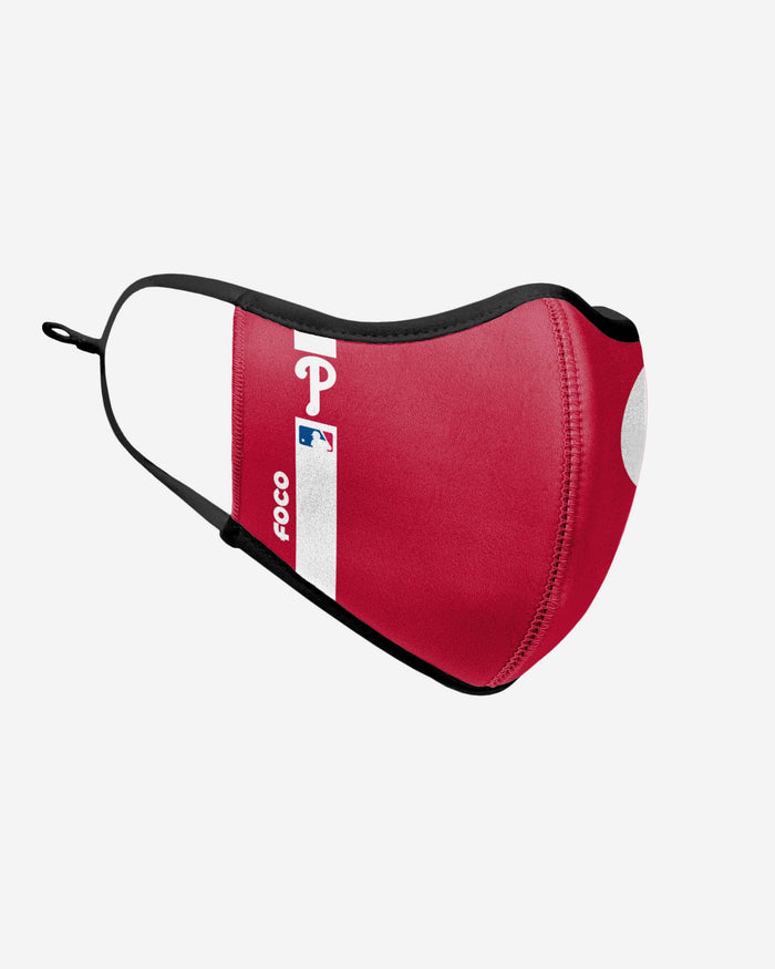 Philadelphia Phillies On-Field Adjustable Red Sport Face Cover FOCO - FOCO.com