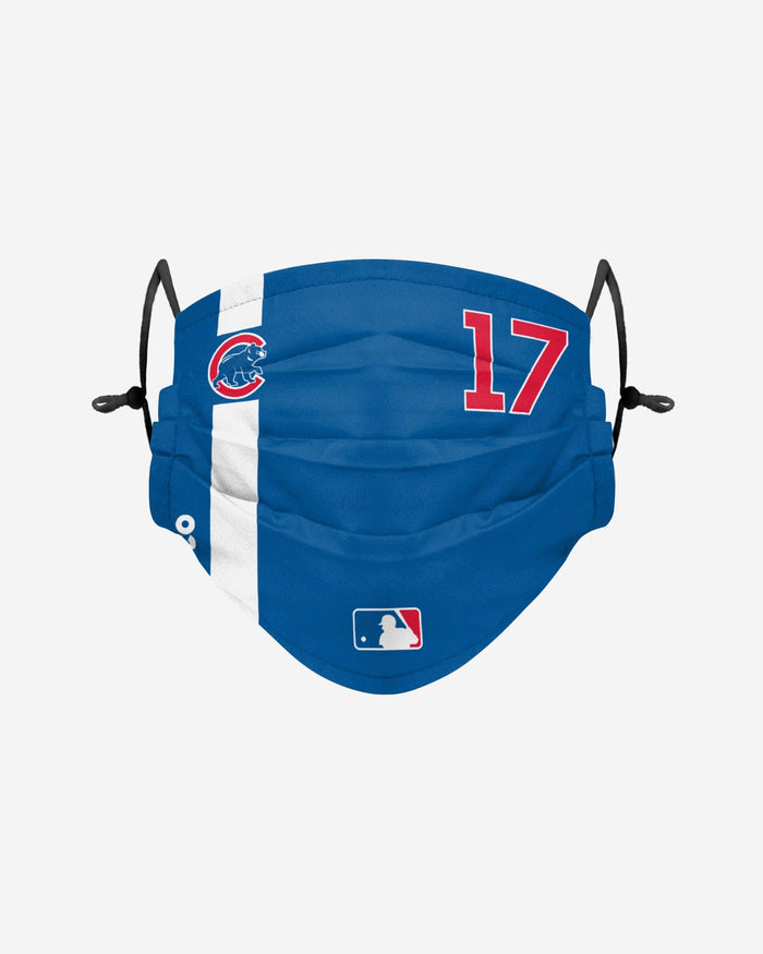 Kris Bryant Chicago Cubs On-Field Adjustable Blue Face Cover FOCO - FOCO.com