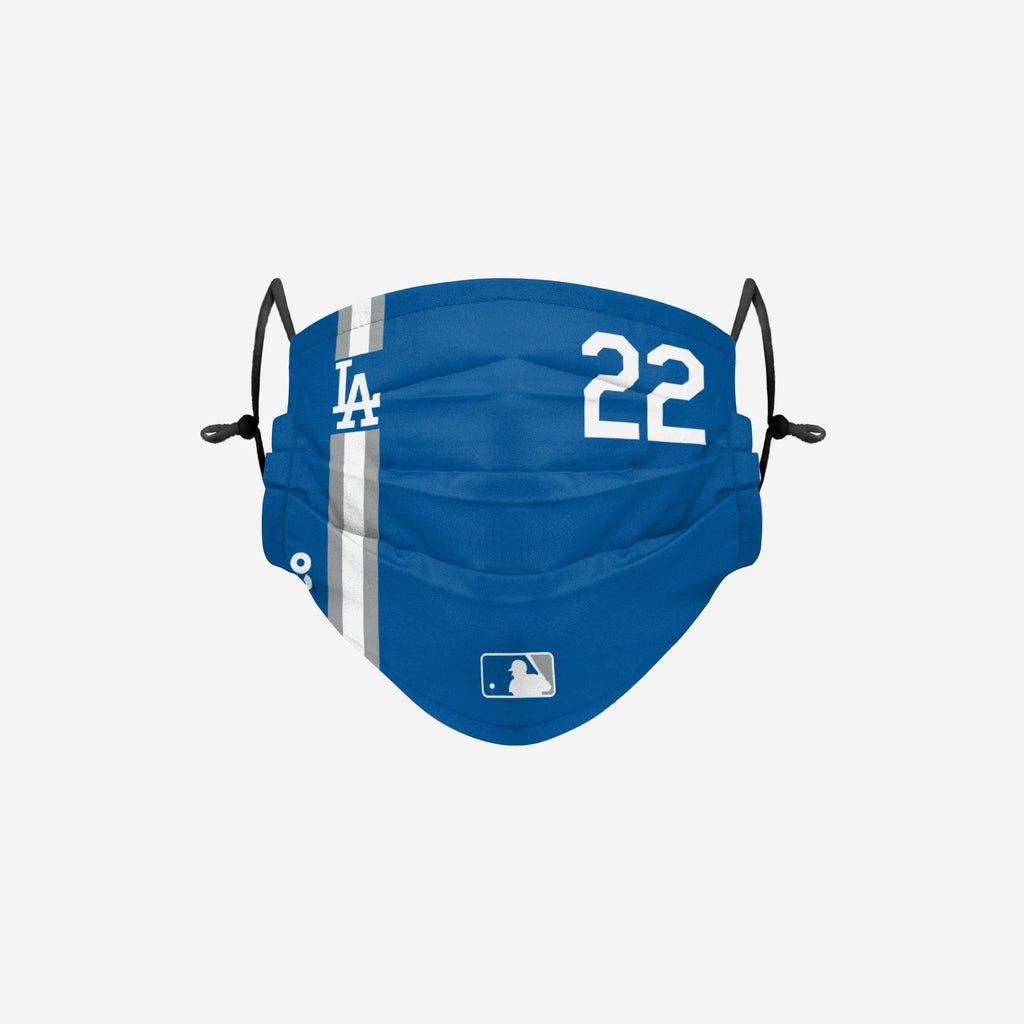 Clayton Kershaw Los Angeles Dodgers On-Field Adjustable Blue Face Cover FOCO - FOCO.com