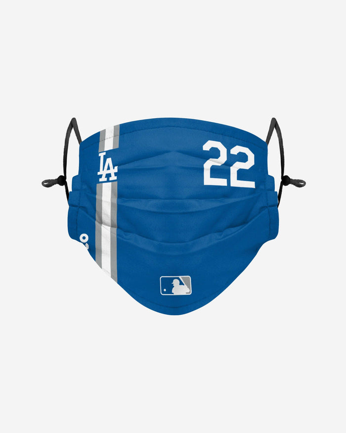 Clayton Kershaw Los Angeles Dodgers On-Field Adjustable Blue Face Cover FOCO - FOCO.com