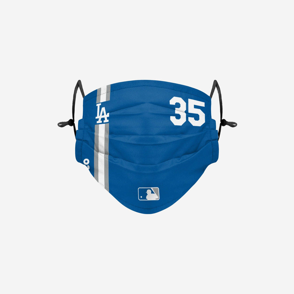 Cody Bellinger Los Angeles Dodgers On-Field Adjustable Blue Face Cover FOCO - FOCO.com