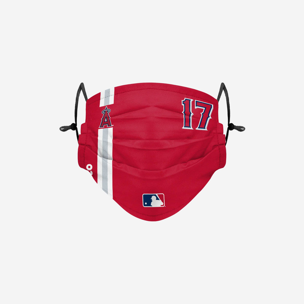 Shohei Ohtani Los Angeles Angels On-Field Adjustable Red Face Cover FOCO - FOCO.com