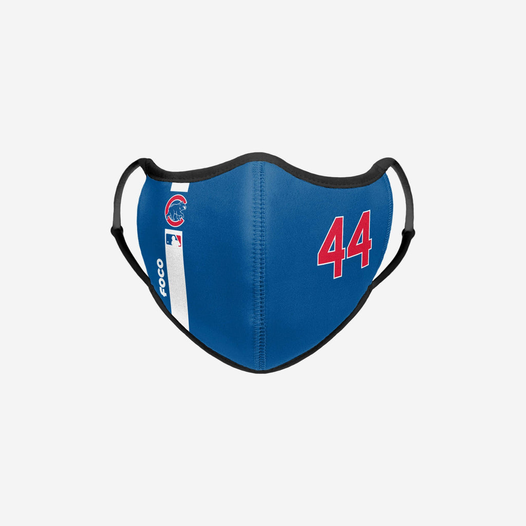 Anthony Rizzo Chicago Cubs On-Field Adjustable Blue Sport Face Cover FOCO - FOCO.com