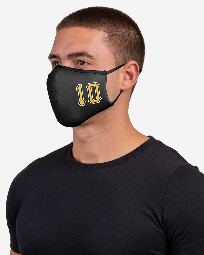 Bryan Reynolds Pittsburgh Pirates On-Field Adjustable Black Sport Face Cover FOCO - FOCO.com