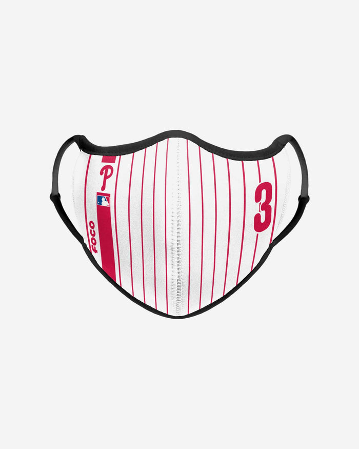 Bryce Harper Philadelphia Phillies On-Field Adjustable Pinstripe Sport Face Cover FOCO - FOCO.com