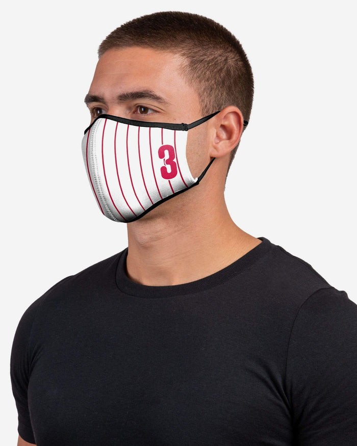 Bryce Harper Philadelphia Phillies On-Field Adjustable Pinstripe Sport Face Cover FOCO - FOCO.com