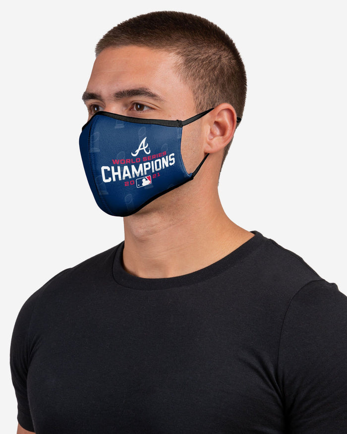 Atlanta Braves 2021 World Series Champions 2 Pack Face Cover FOCO - FOCO.com