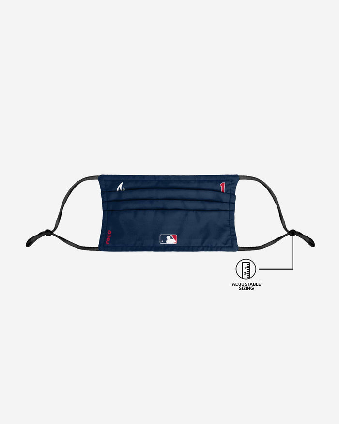 Ozzie Albies Atlanta Braves On-Field Gameday Adjustable Face Cover FOCO - FOCO.com