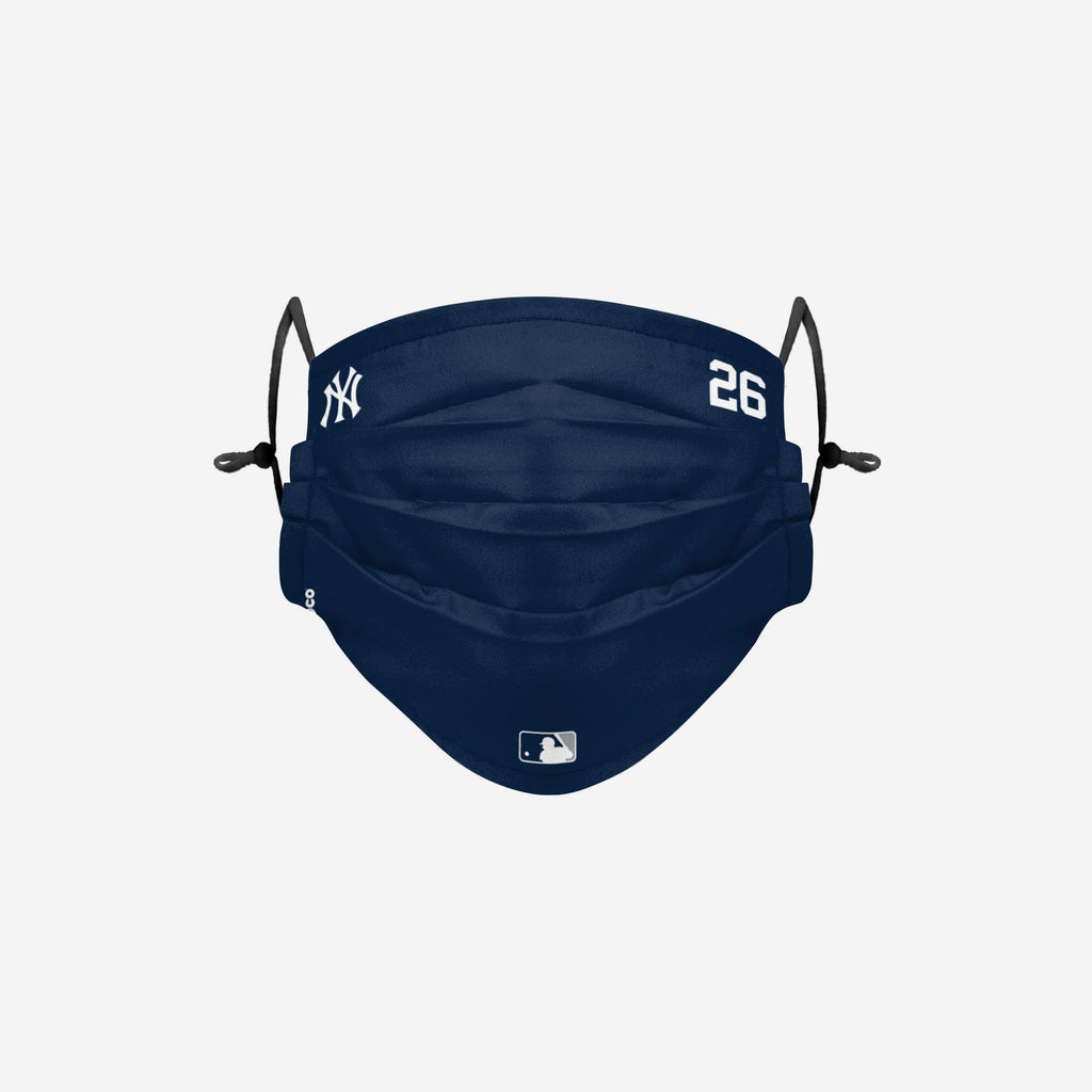 DJ LeMahieu New York Yankees On-Field Gameday Adjustable Face Cover FOCO - FOCO.com