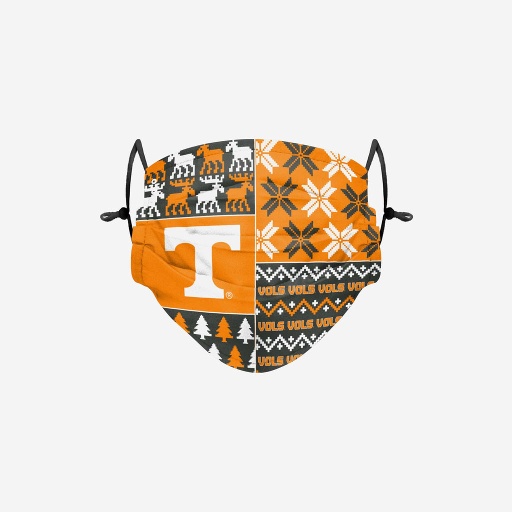 Tennessee Volunteers Busy Block Adjustable Face Cover FOCO - FOCO.com