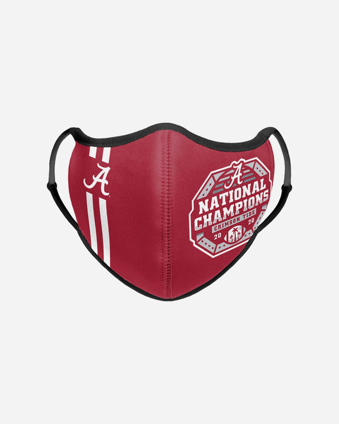 Alabama Crimson Tide 2020 Football National Champions Sport Face Cover FOCO - FOCO.com