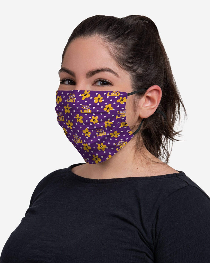 LSU Tigers Gameday Gardener 3 Pack Face Cover FOCO - FOCO.com