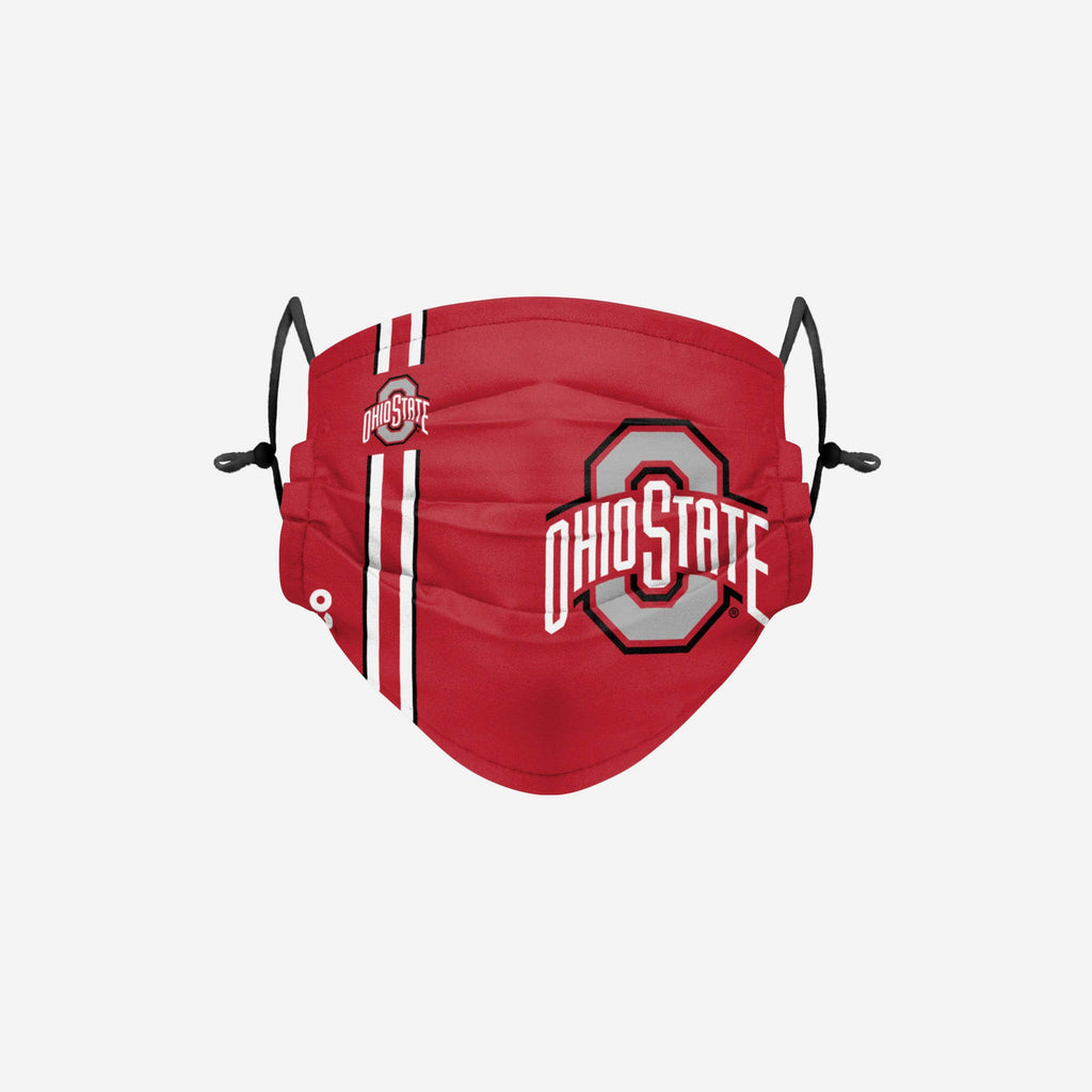 Ohio State Buckeyes On-Field Sideline Logo Scarlet Face Cover FOCO - FOCO.com