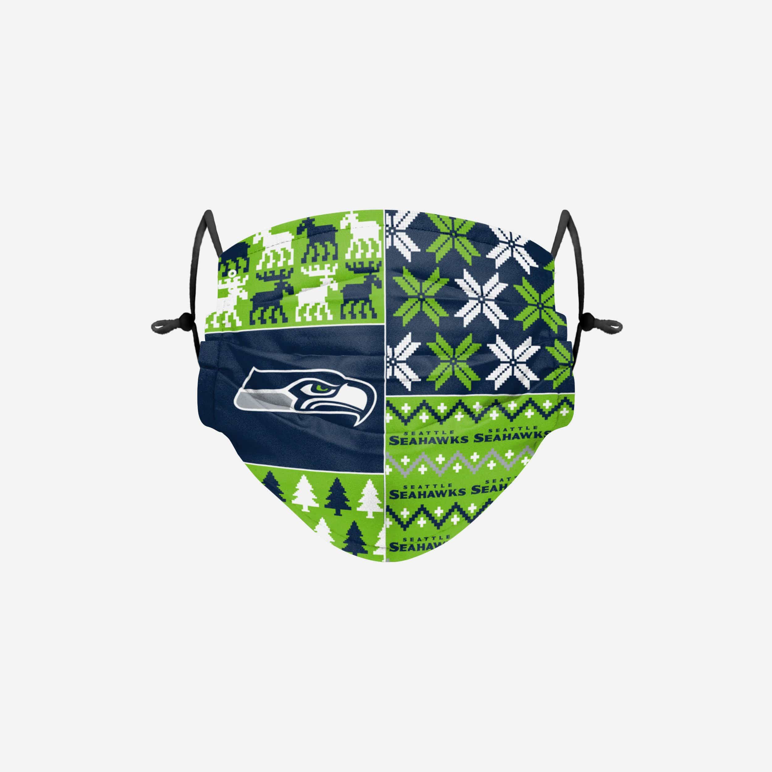 Blitz Seattle Seahawks Mascot Earmuff Face Cover FOCO