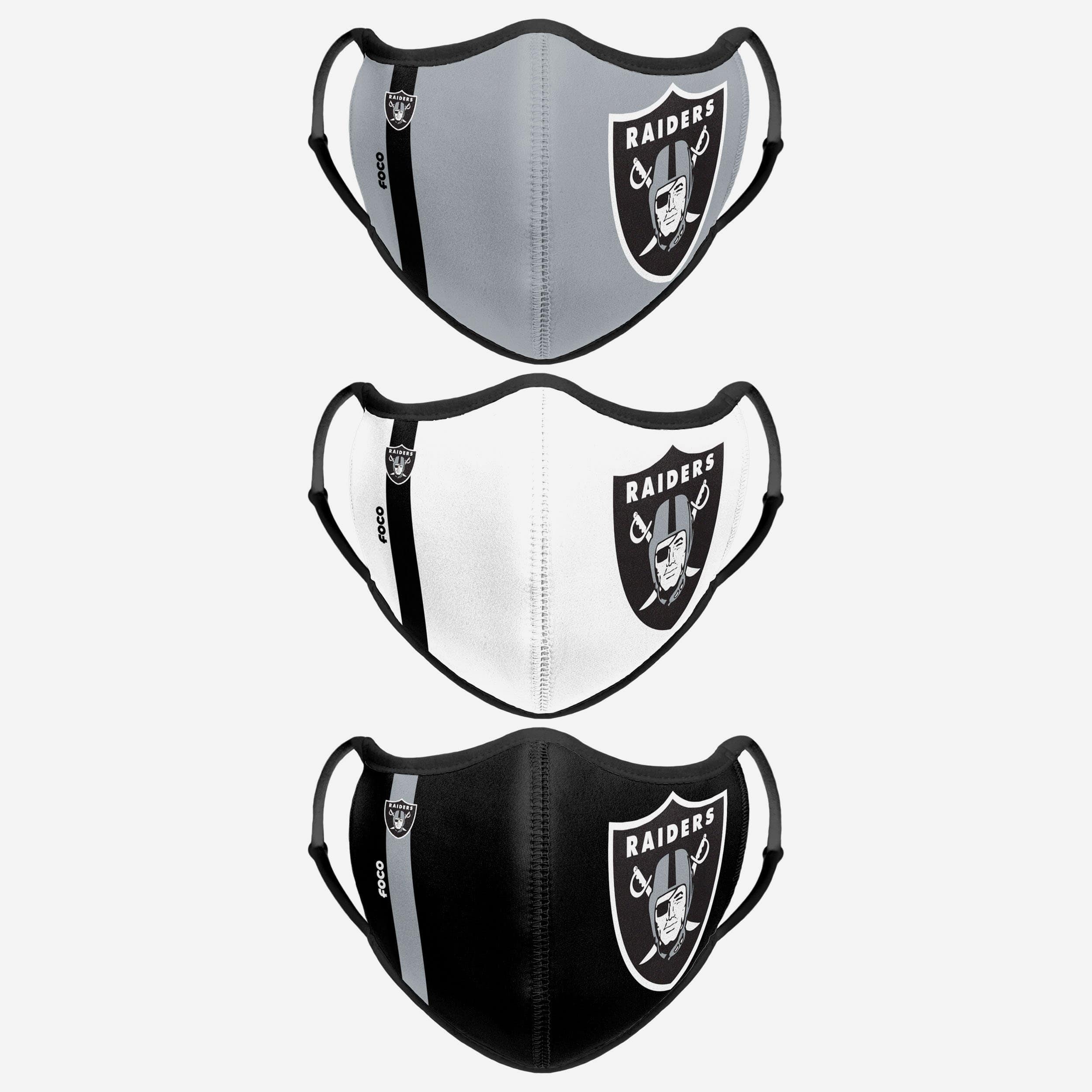 NFL - Las Vegas Raiders - Flash Socks - Pack of 3 Size: L, 29.90 CHF