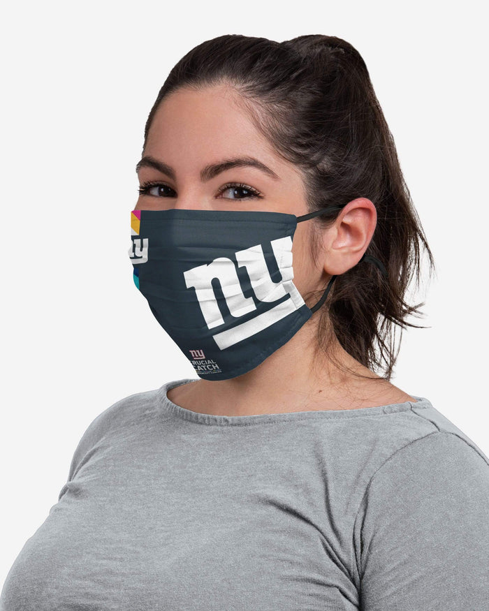 New York Giants Crucial Catch Adjustable Face Cover FOCO - FOCO.com