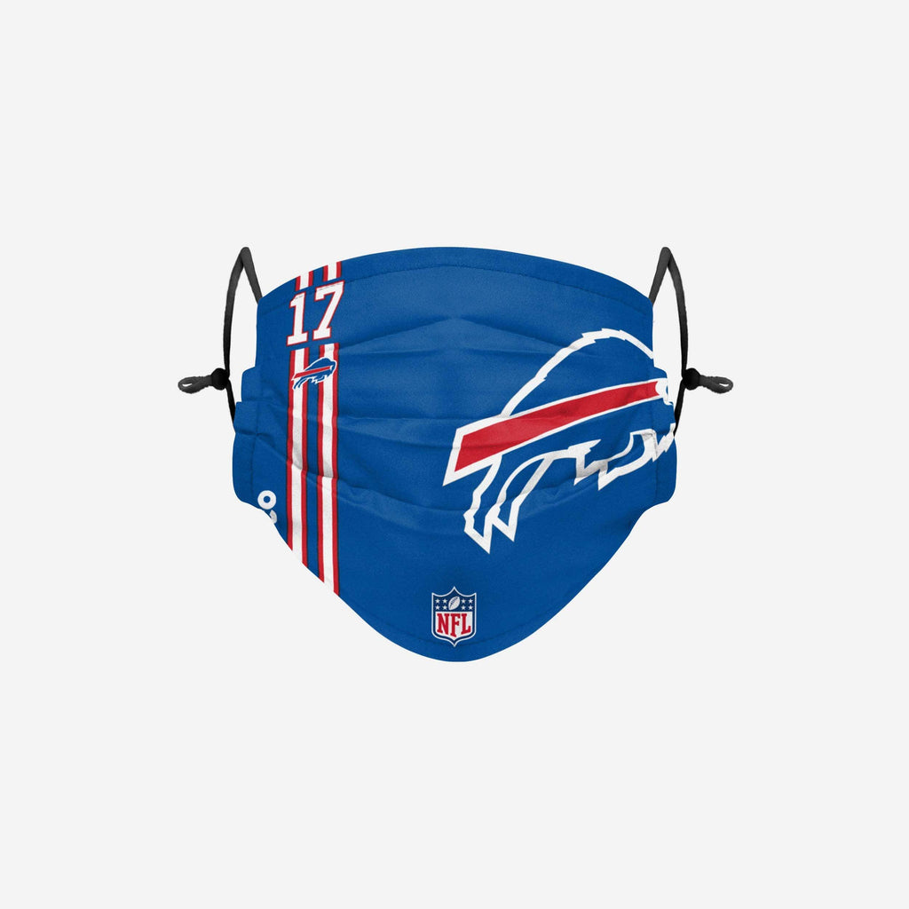 Josh Allen Buffalo Bills On-Field Sideline Logo Face Cover FOCO Adult - FOCO.com