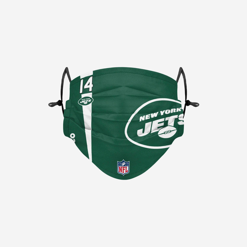 Sam Darnold New York Jets On-Field Sideline Logo Face Cover FOCO - FOCO.com