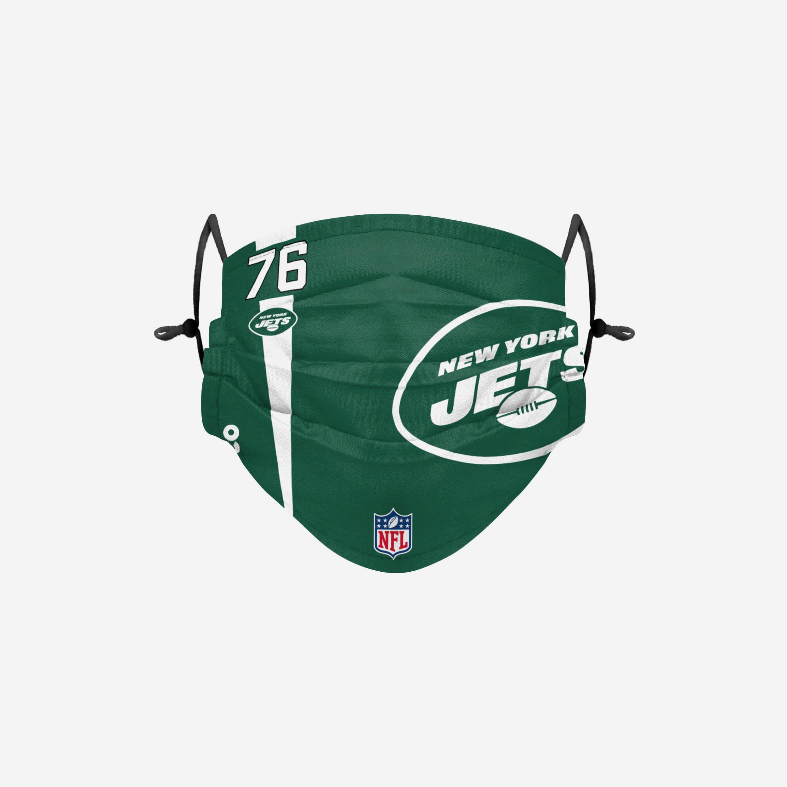 George Fant New York Jets On-Field Sideline Logo Gaiter Scarf FOCO