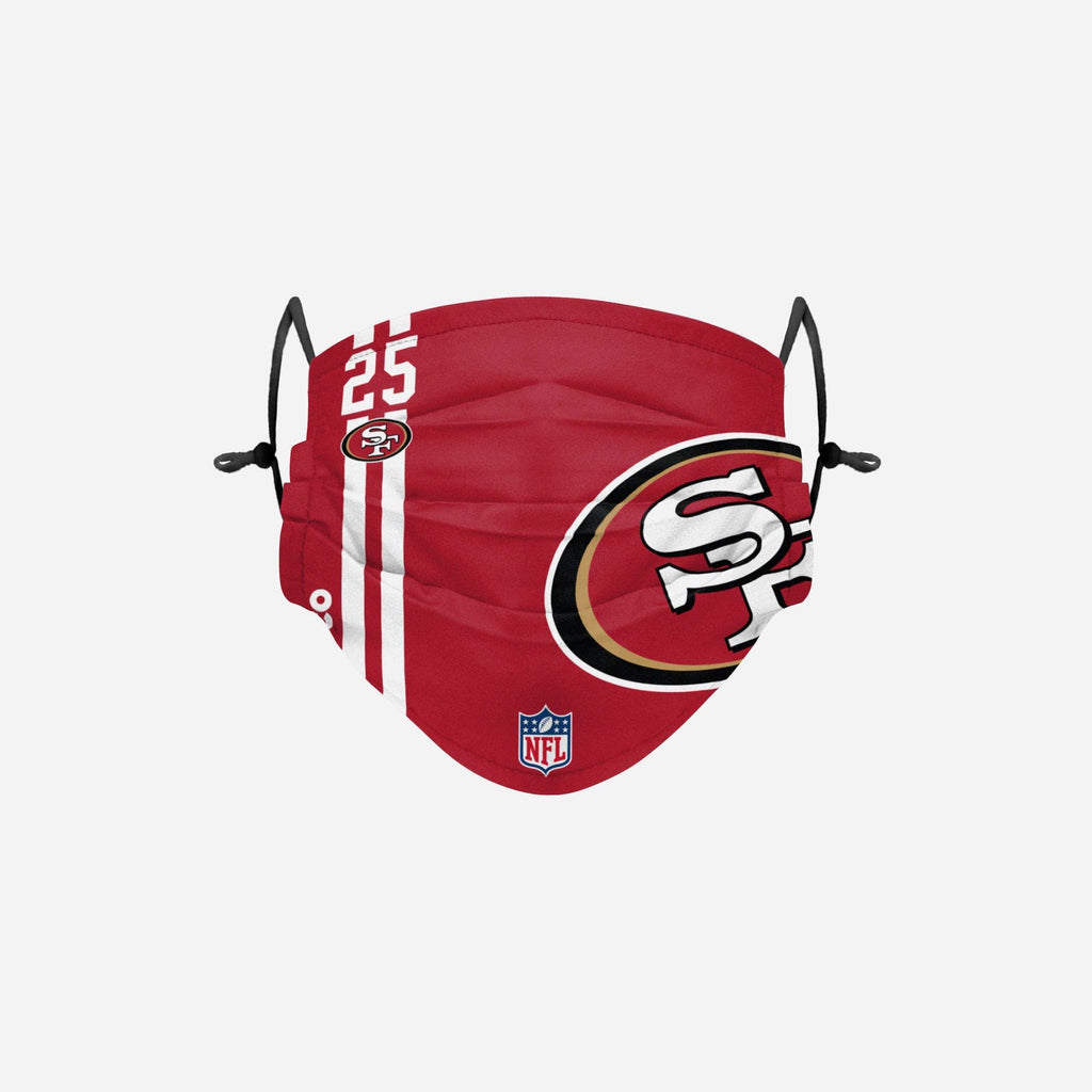 Richard Sherman San Francisco 49ers On-Field Sideline Logo Face Cover FOCO - FOCO.com