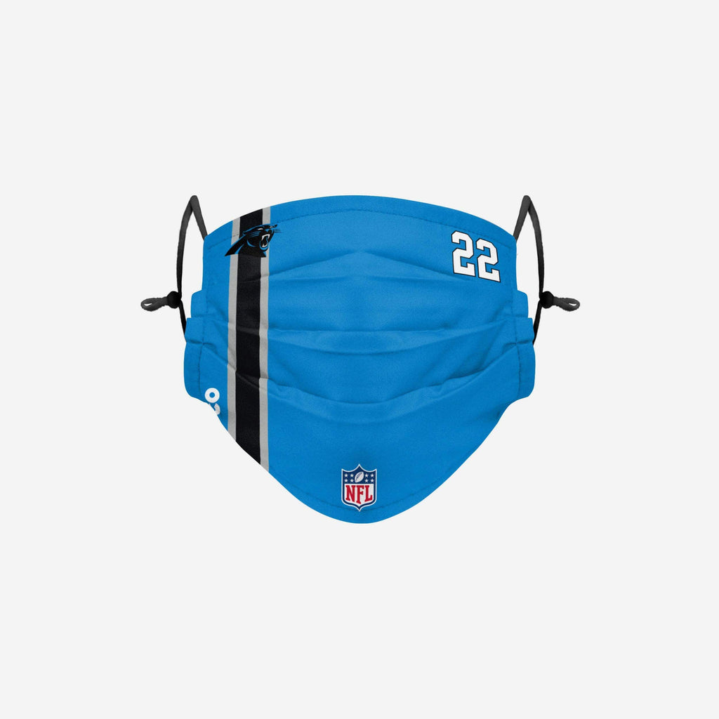 Christian McCaffrey Carolina Panthers On-Field Sideline Face Cover FOCO - FOCO.com