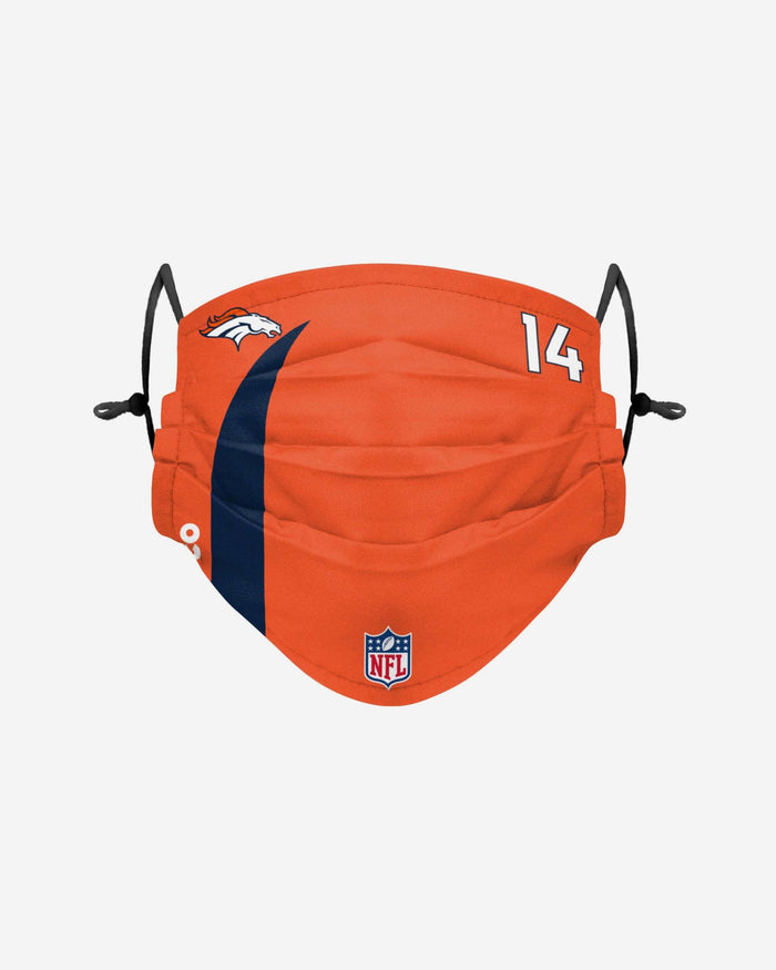 Courtland Sutton Denver Broncos On-Field Sideline Face Cover FOCO - FOCO.com