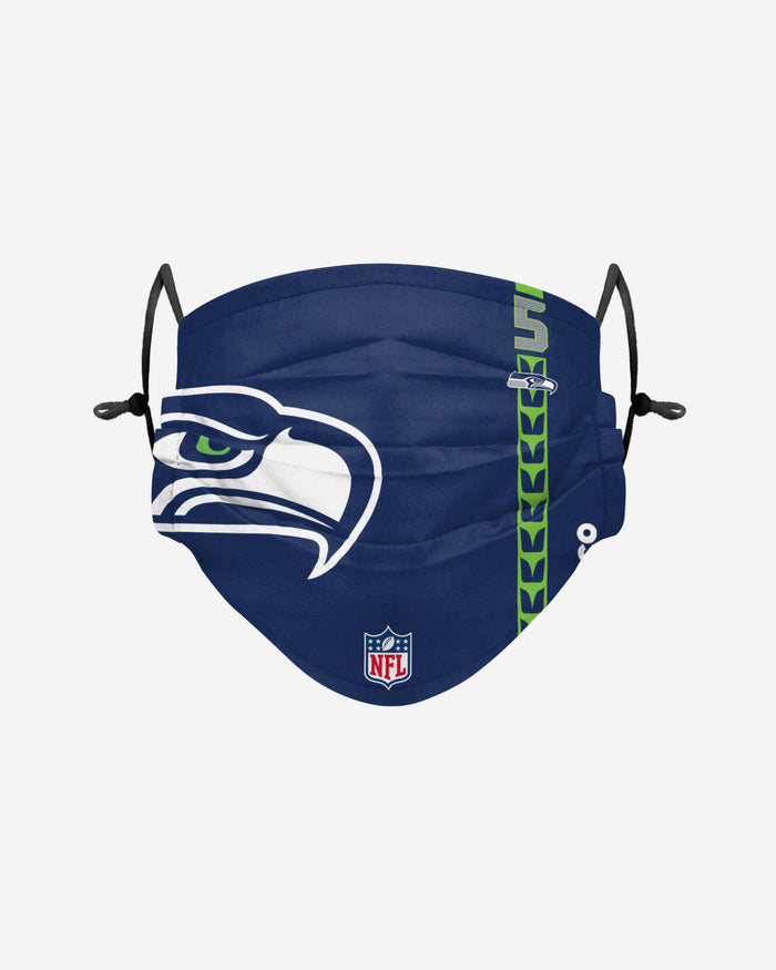 Jason Myers Seattle Seahawks On-Field Sideline Logo Face Cover FOCO - FOCO.com