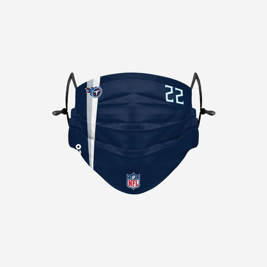 Derrick Henry Tennessee Titans On-Field Sideline Face Cover FOCO - FOCO.com