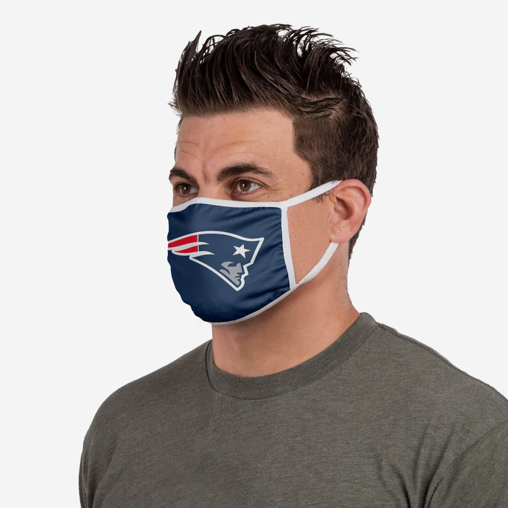 New England Patriots Solid Big Logo Face Cover FOCO