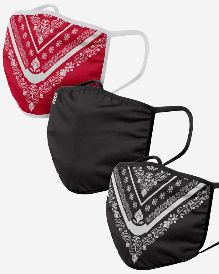 Bandana 3 Pack Face Cover FOCO - FOCO.com