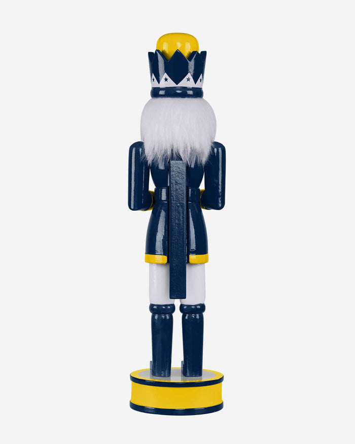 Michigan Wolverines Team Spirit Nutcracker FOCO - FOCO.com