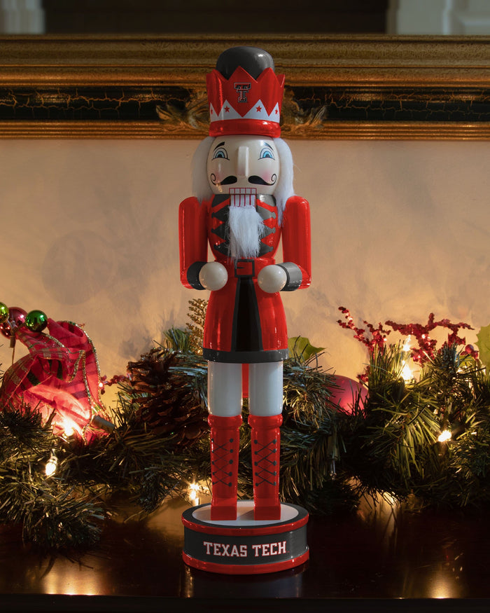 Texas Tech Red Raiders Team Spirit Nutcracker FOCO - FOCO.com