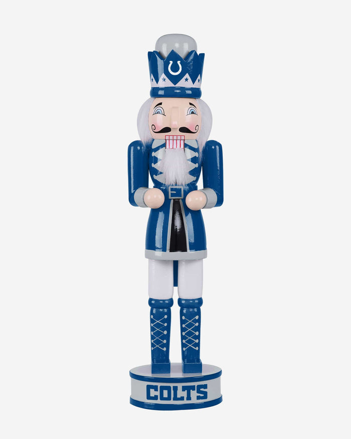 Indianapolis Colts Team Spirit Nutcracker FOCO - FOCO.com