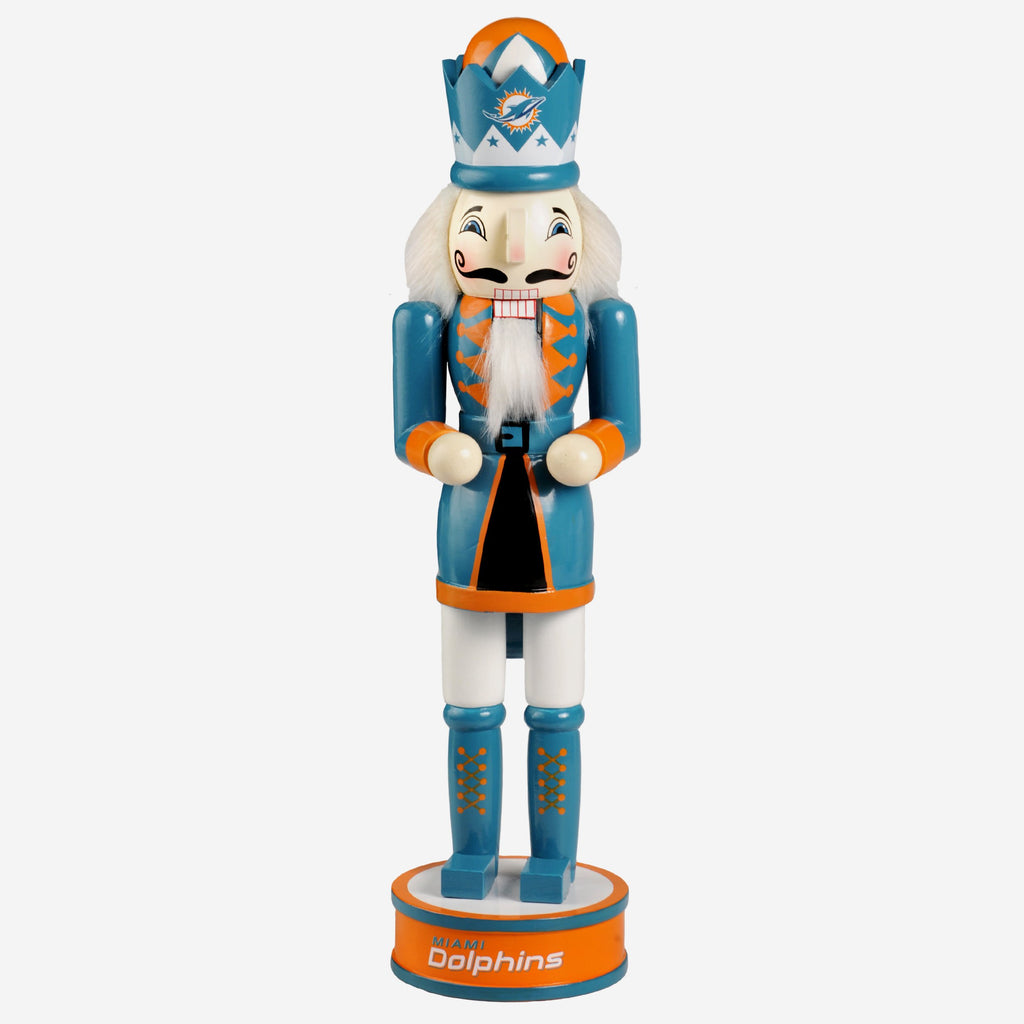 Miami Dolphins Holiday Nutcracker FOCO - FOCO.com