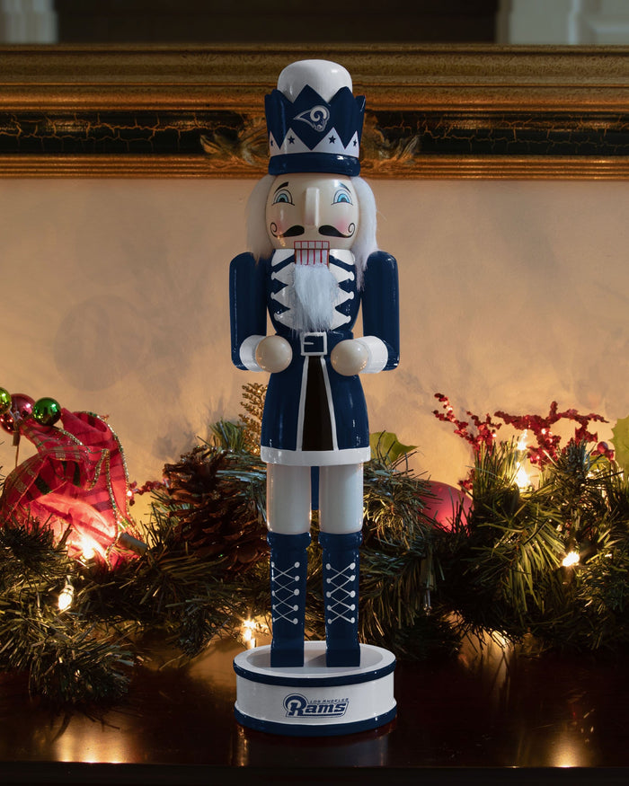 Los Angeles Rams Holiday Nutcracker FOCO - FOCO.com