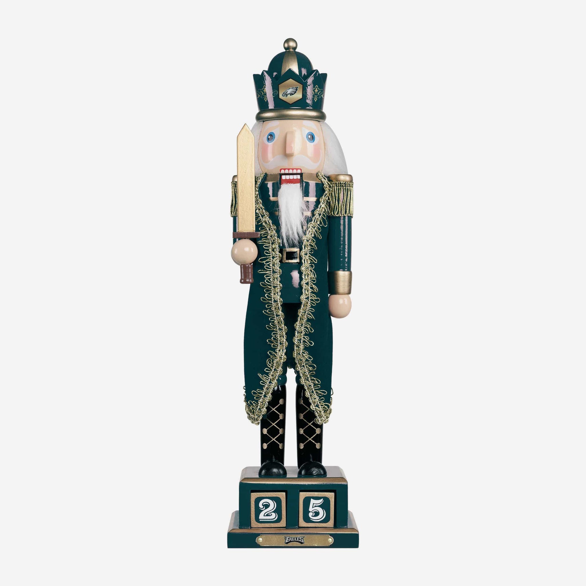 Philadelphia Eagles Countdown Nutcracker FOCO