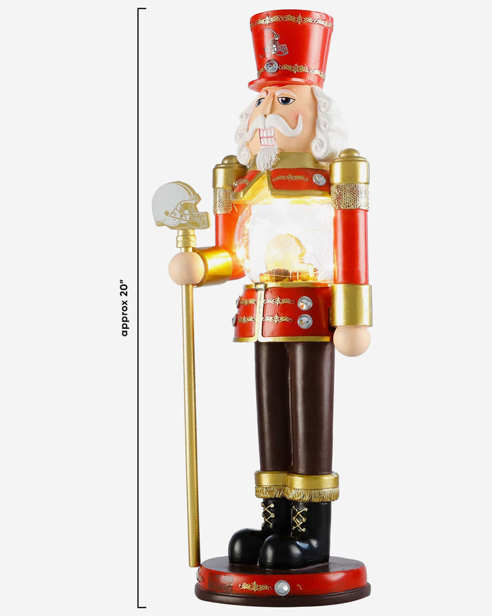 Cleveland Browns Light Up Nutcracker FOCO - FOCO.com