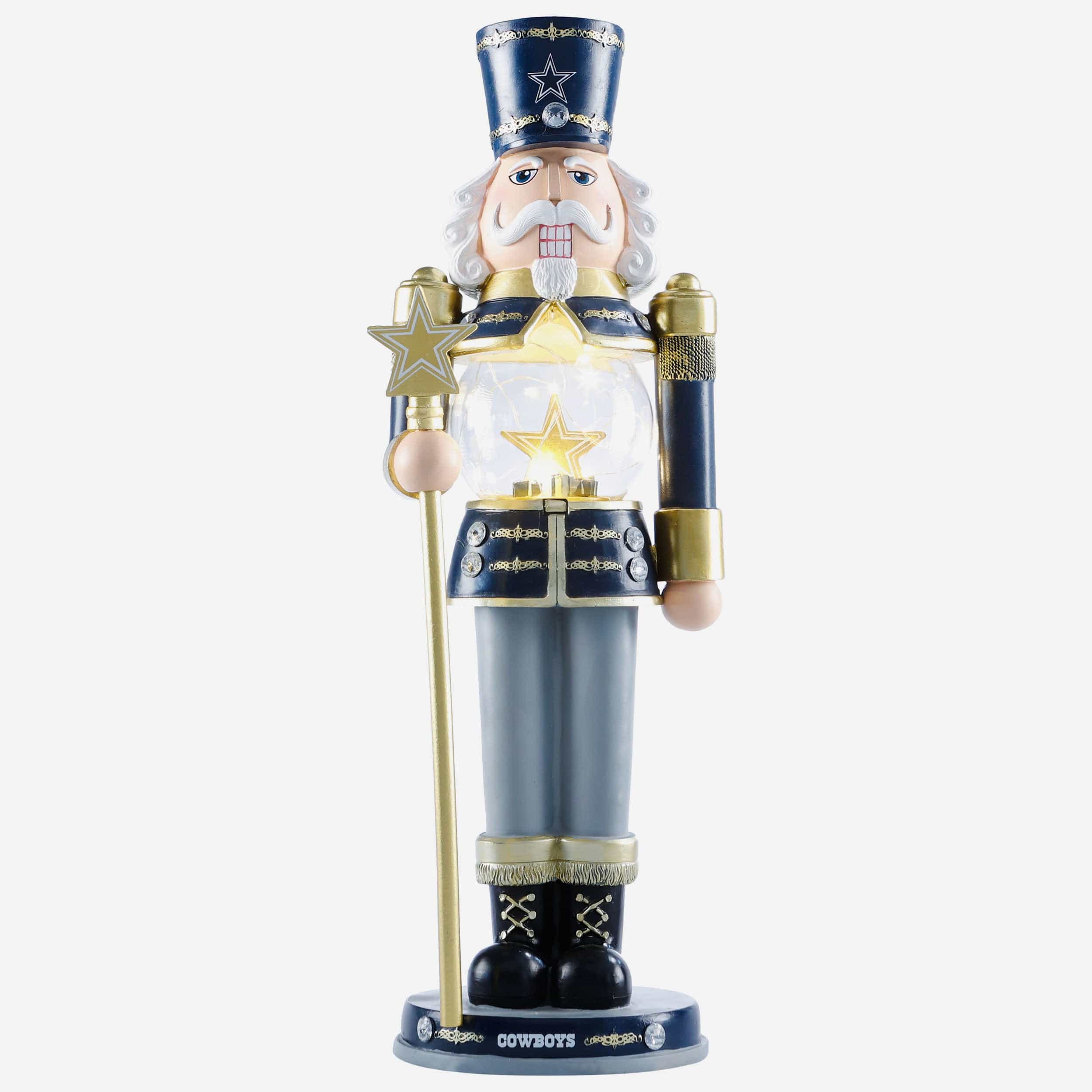 Dallas Cowboys 3pc Nutcracker Ornament