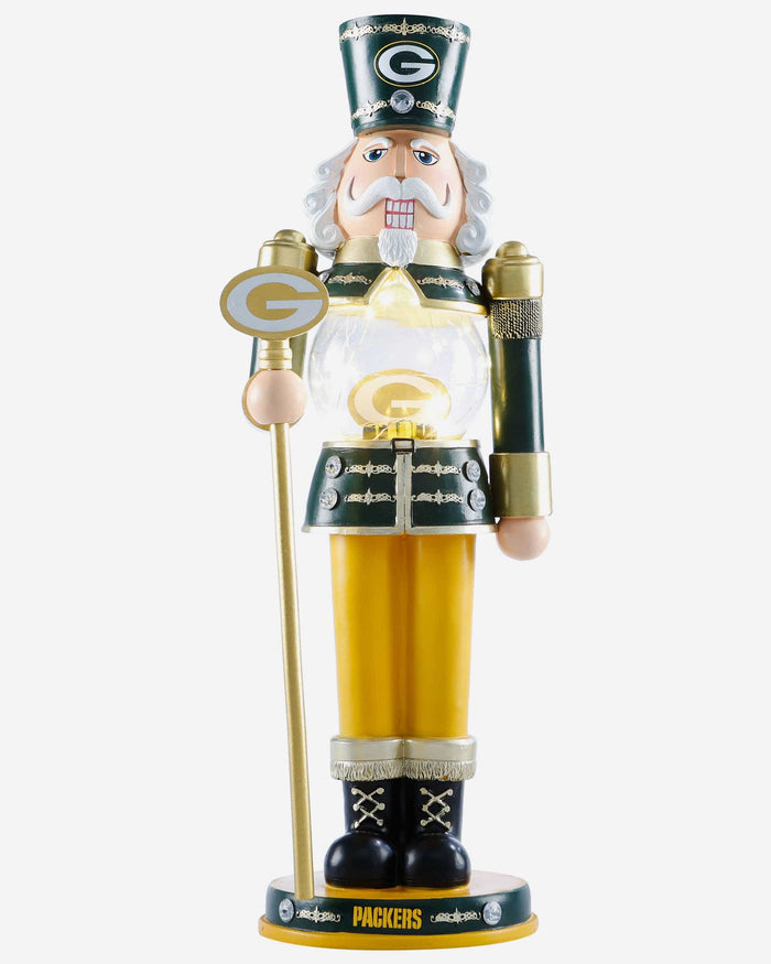 Green Bay Packers Team Spirit Nutcracker FOCO