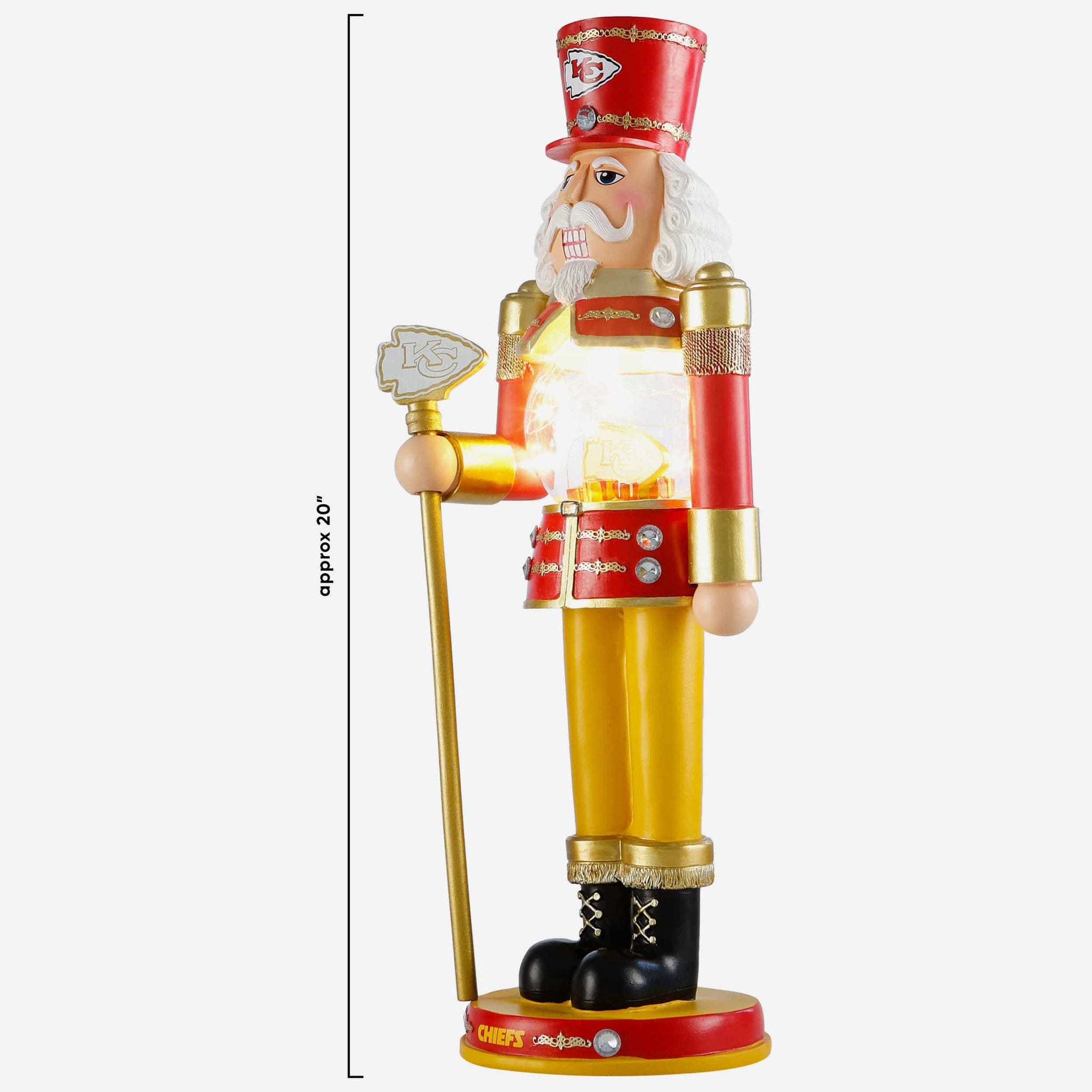 Minnesota Vikings Light Up Nutcracker FOCO