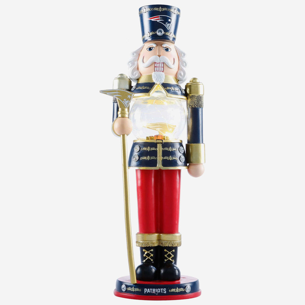 New England Patriots Light Up Nutcracker FOCO - FOCO.com