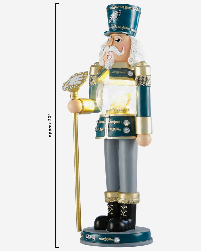 Philadelphia Eagles NFL Light Up Nutcracker