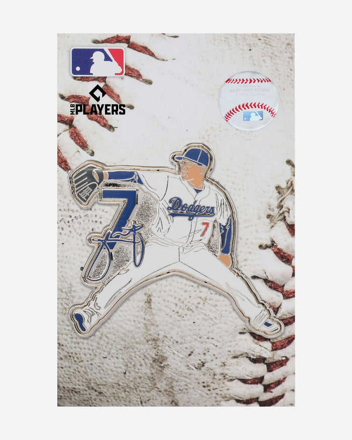 Los Angeles Dodgers Julio Urias Jersey Pin MLB