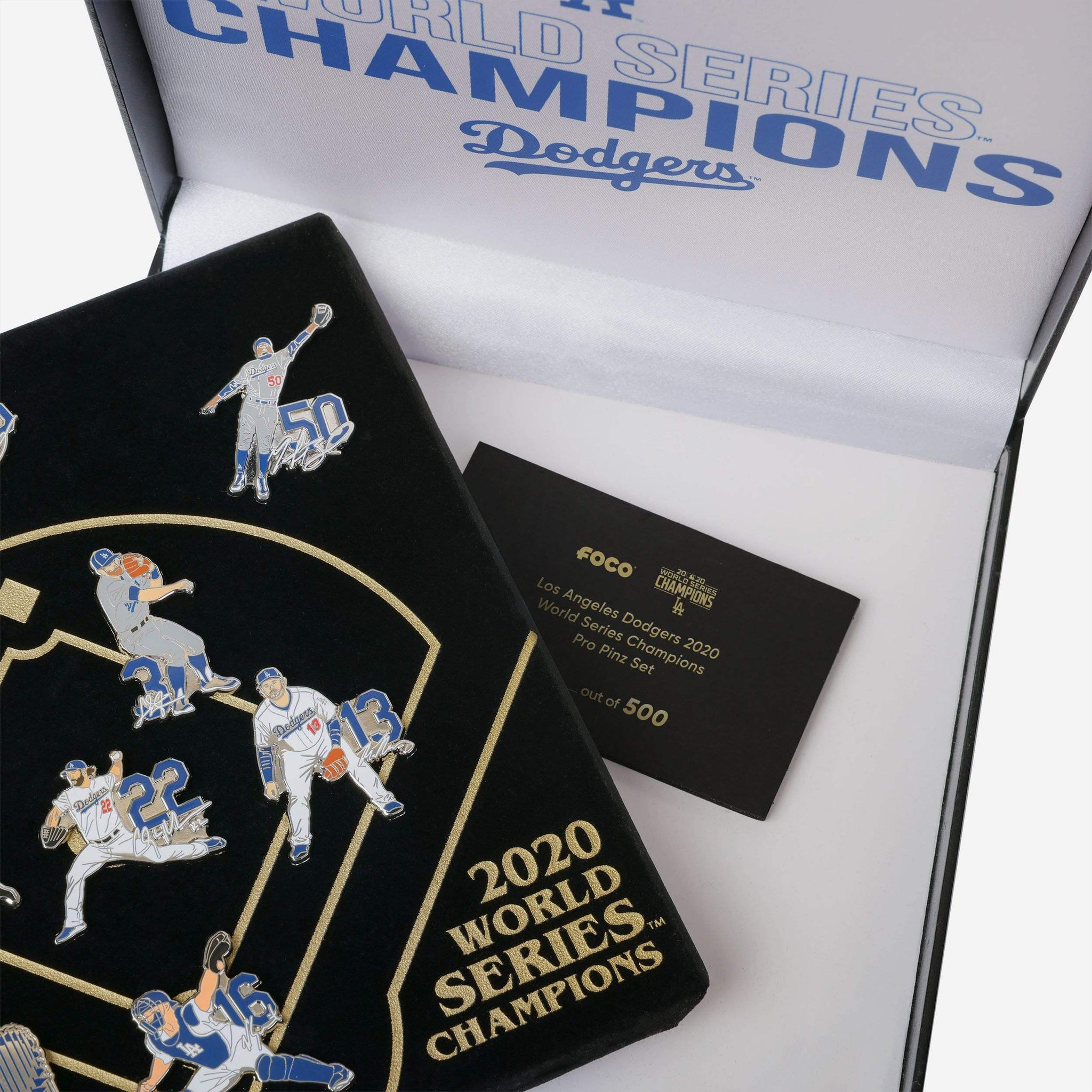Los Angeles Dodgers world series Champions Mlb 2020 signatures